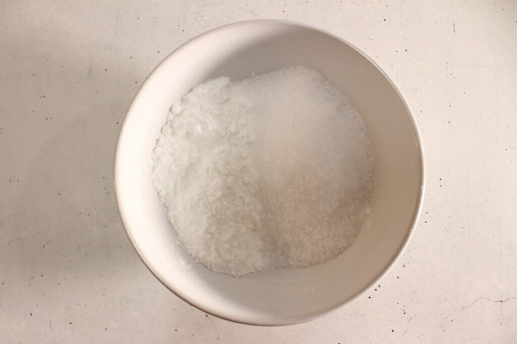 mixing dry ingredients
