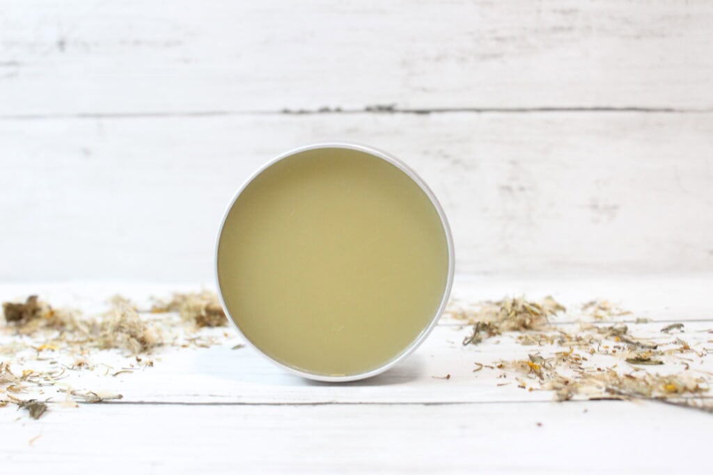 finished diy arnica salve