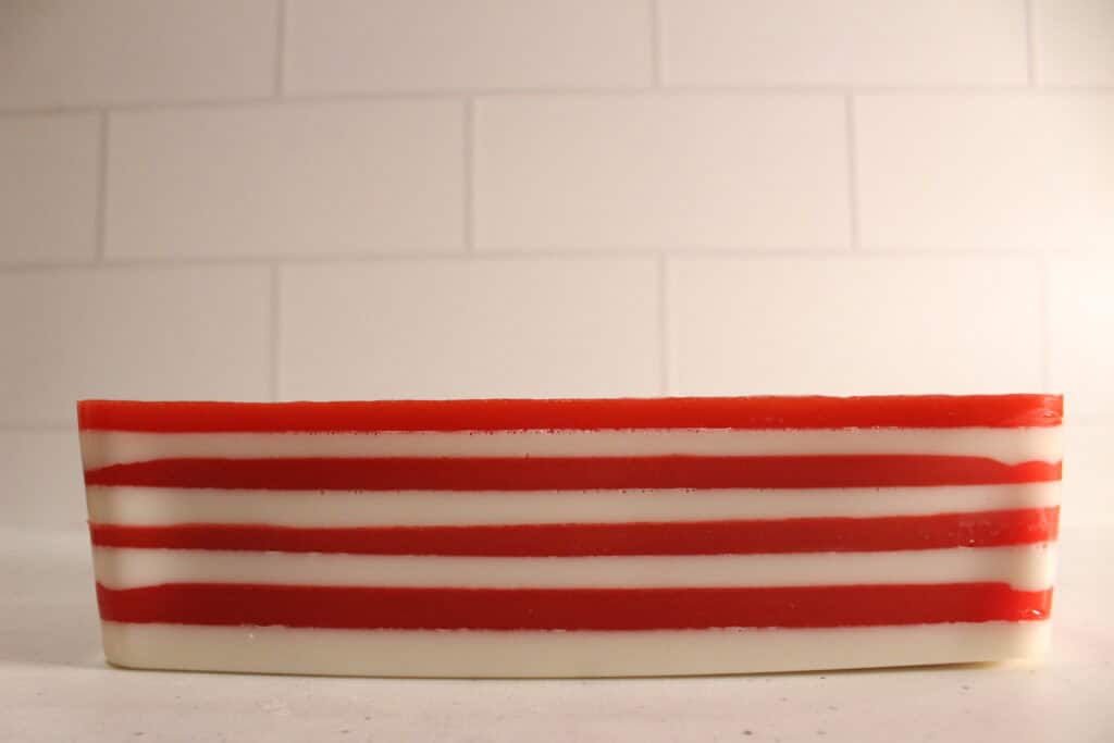 soap out of the mold