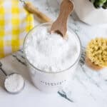 DIY Dishwasher Powder in jar