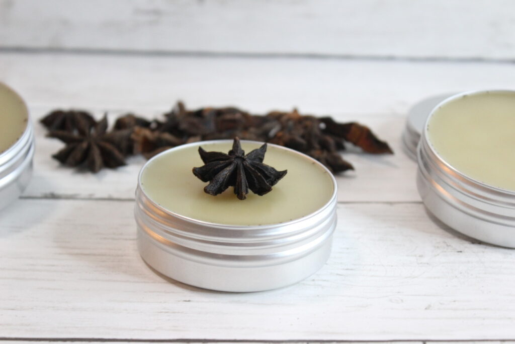 DIY salve with star anise