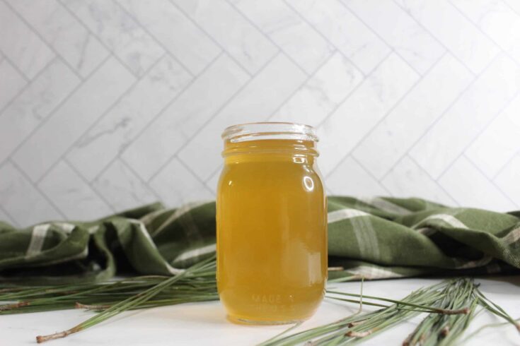 pine needle syrup