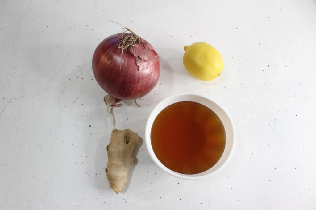 ingredients for onion cough syrup honey