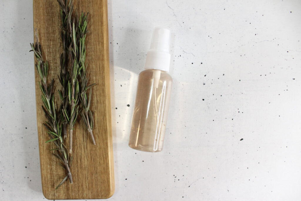 top view of Rosemary Hair Spray