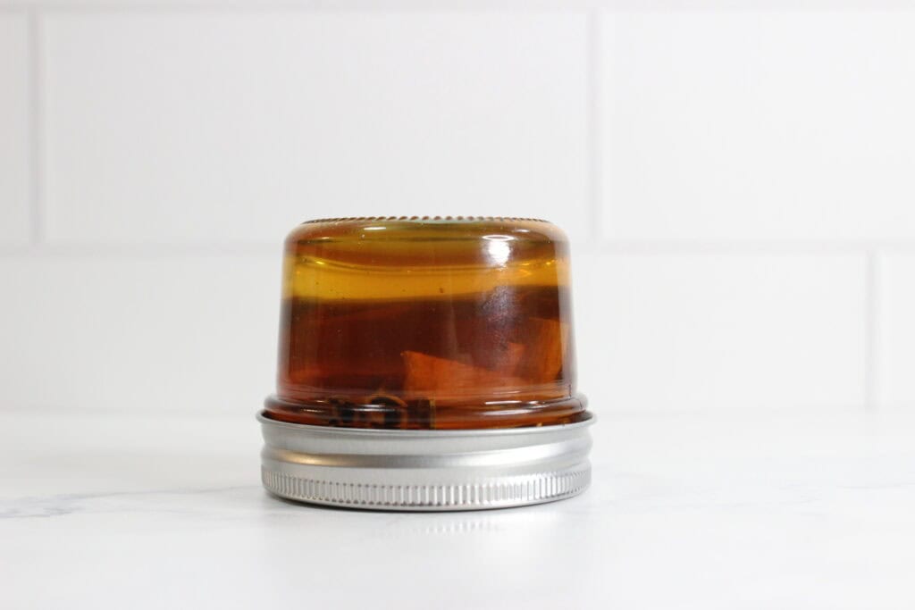 jar upside down