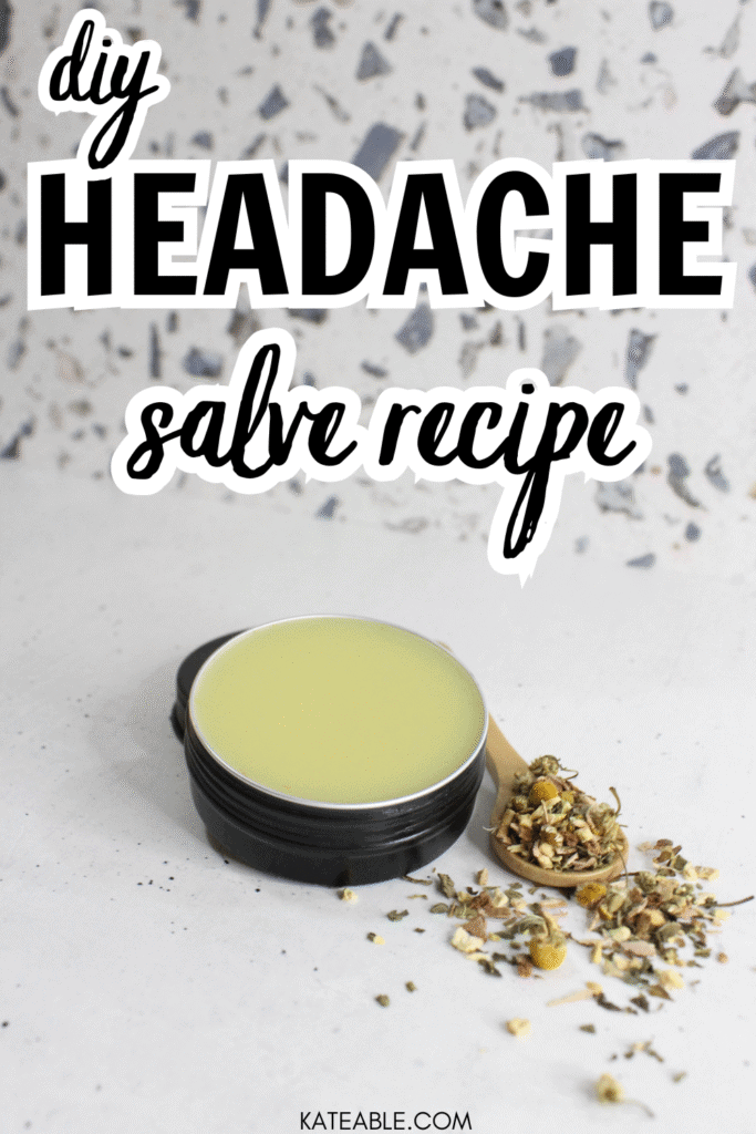 DIY Headache Salve Pin image