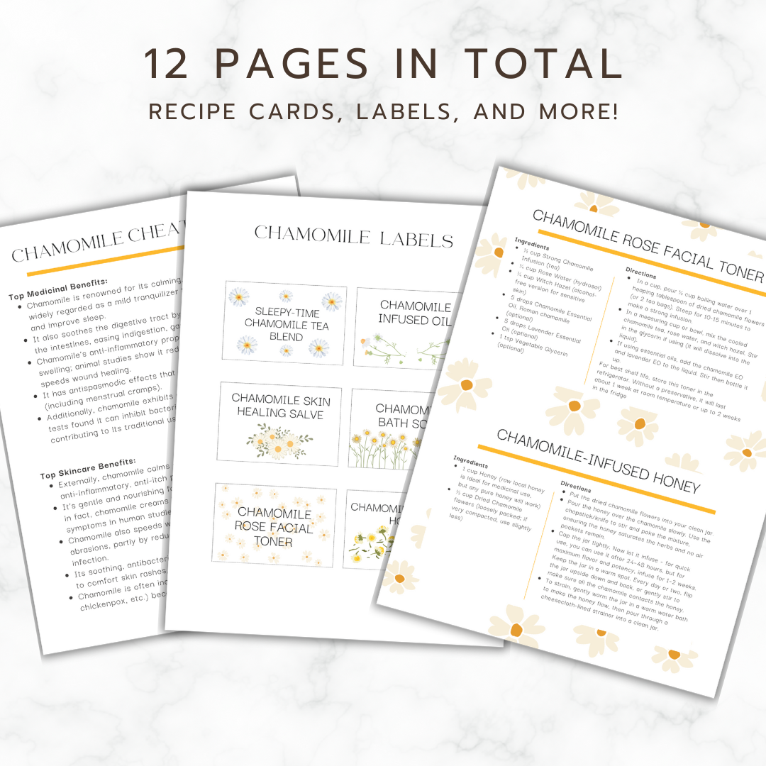 Chamomile Herbal Guide