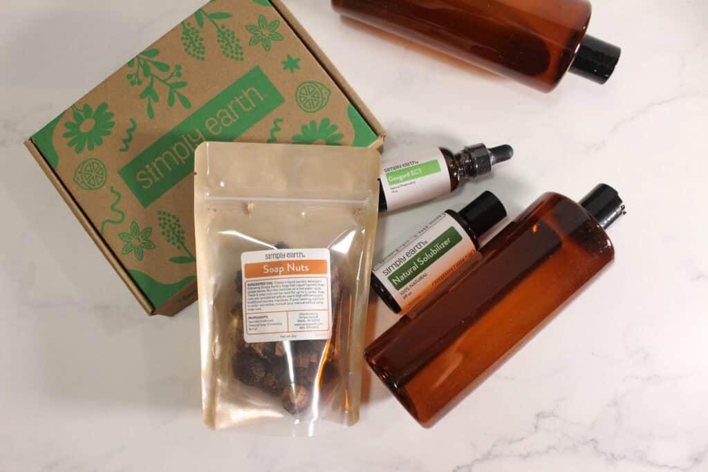 ingredients for soap nut laundry soap
