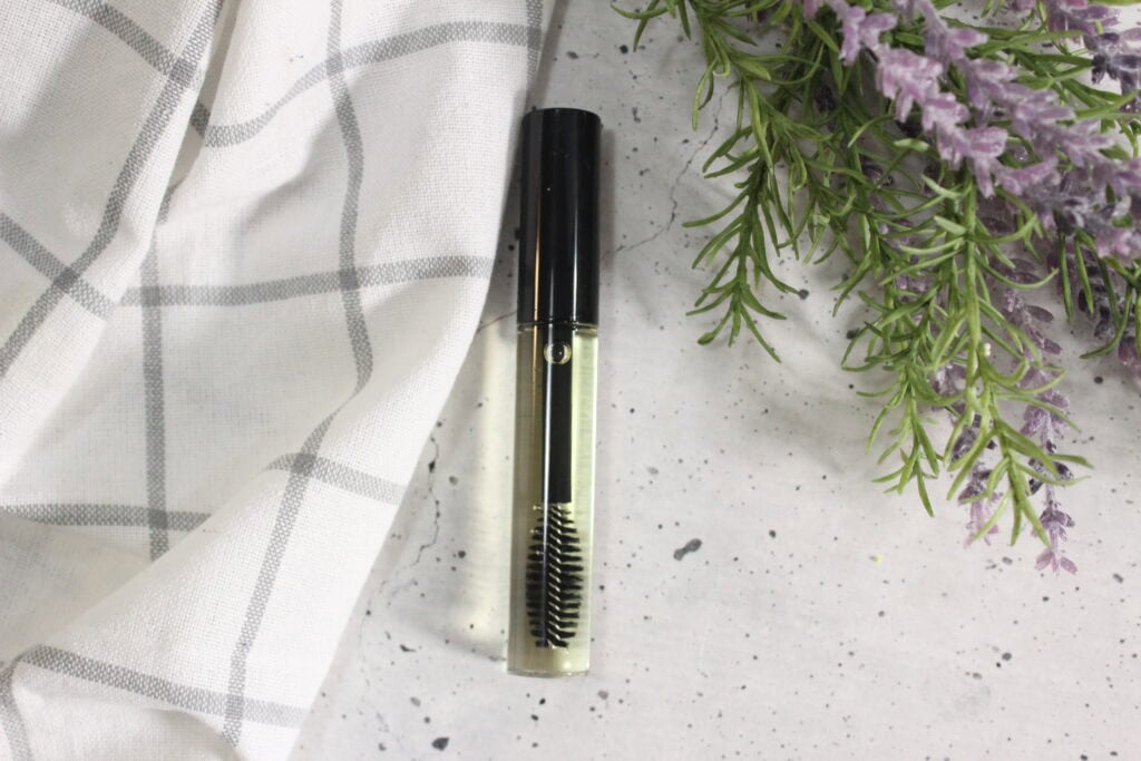 laying down Eyelash Growth Serum