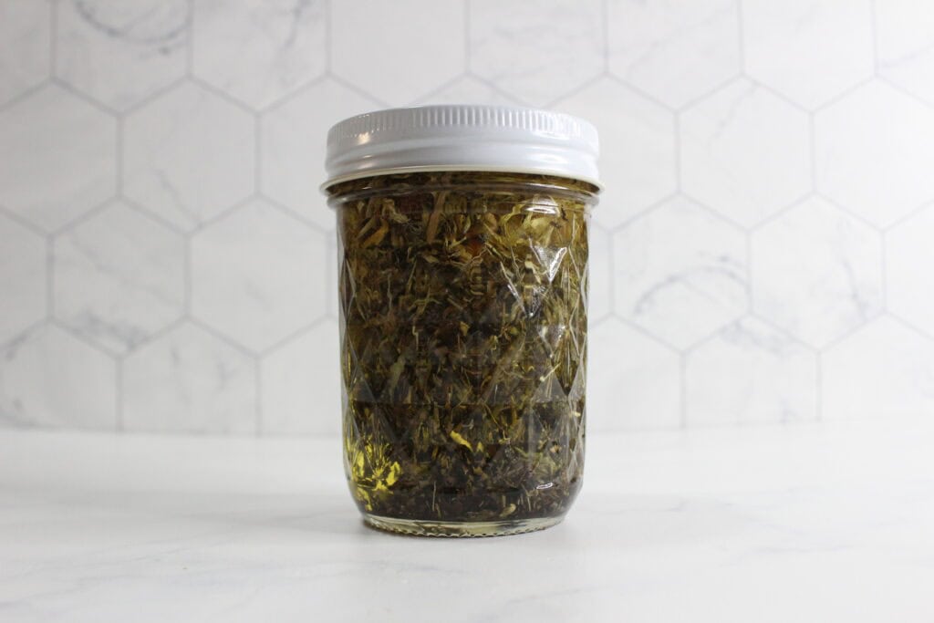 infused oil for bug bite salve