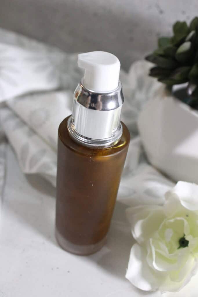 long view of tanning oil 