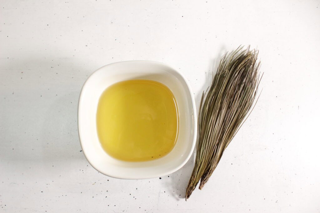 pine needle infused oil ingredients