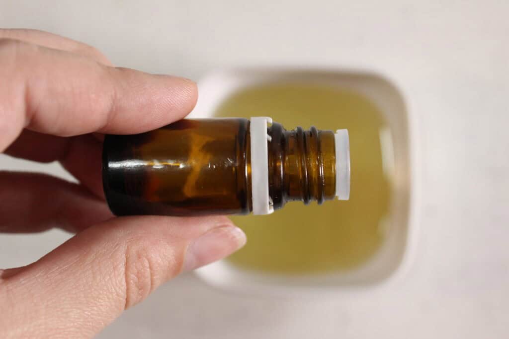 adding in essential oils