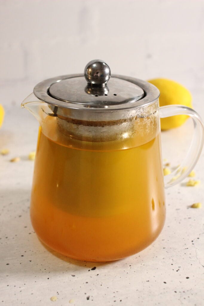 long view of tea