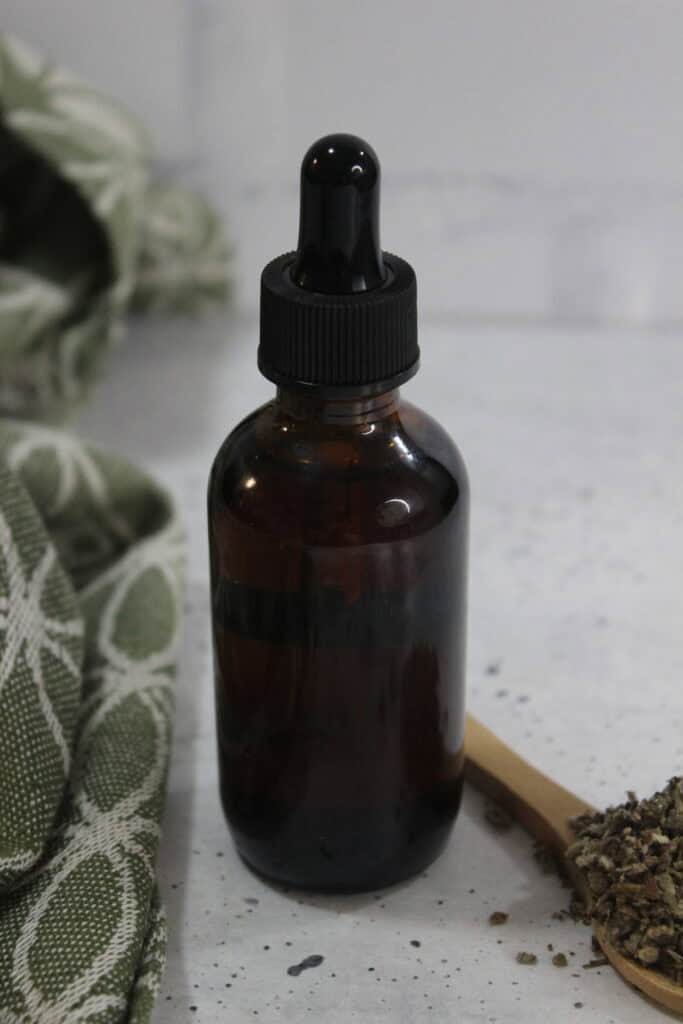 long view of mullein tincture
