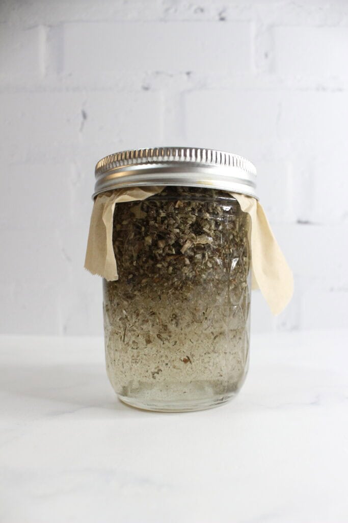 making the tincture