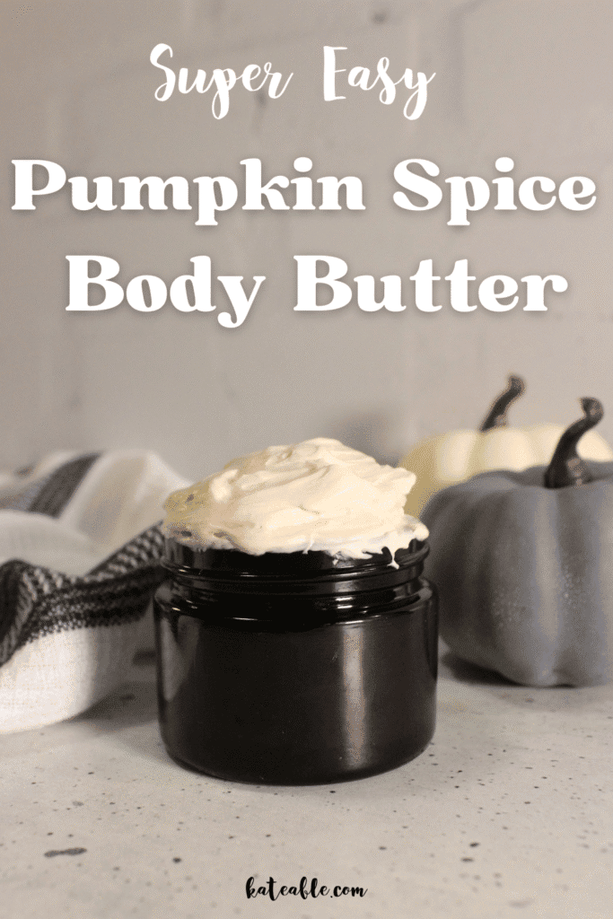 DIY Pumpkin Spice Body Butter pin image