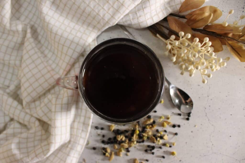 homemade cold and flu tea