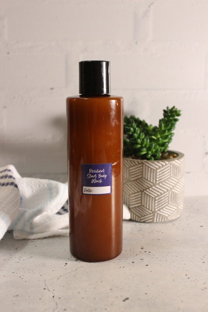 body wash recipe from box