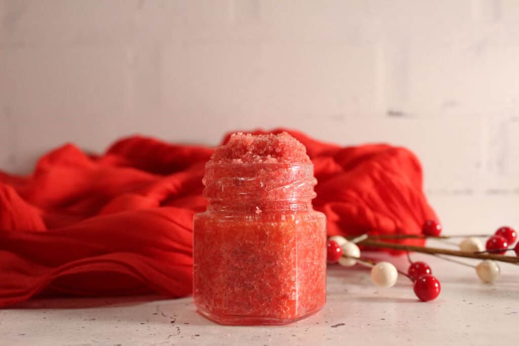 DIY Holiday Lip Scrub