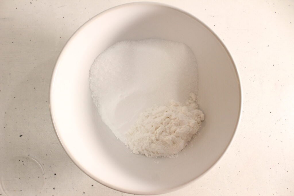 adding all powders together