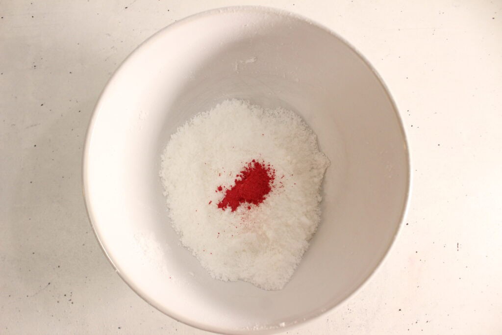 adding in red mica powder