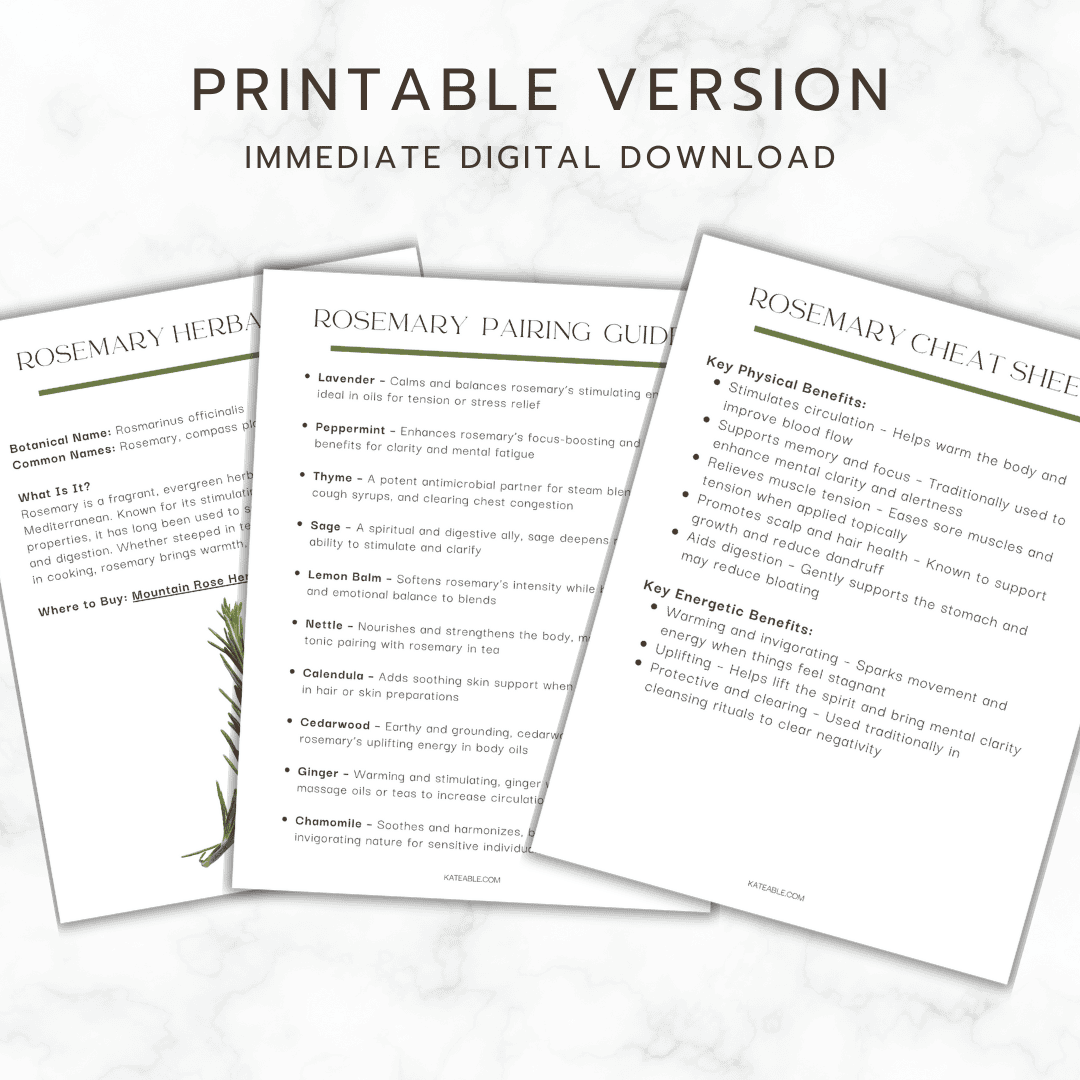Rosemary guide