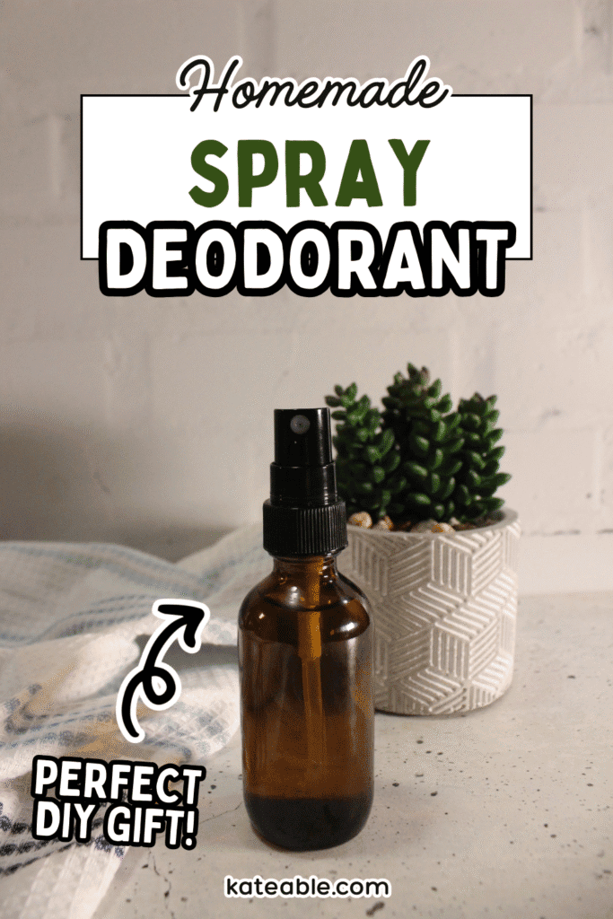 DIY Deodorant Spray pin image