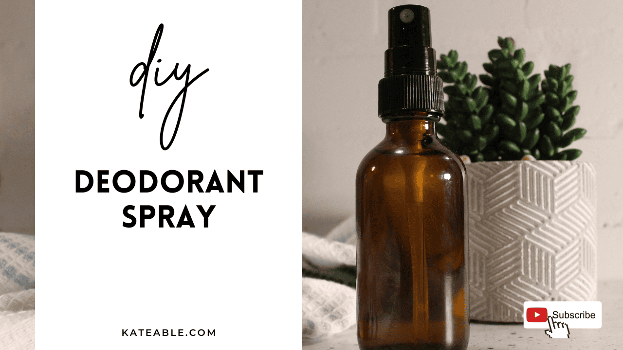 DIY Deodorant Spray