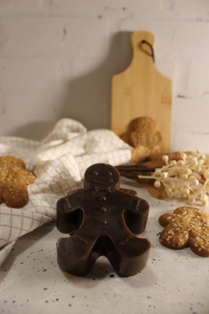 DIY Gingerbread Soap long view 