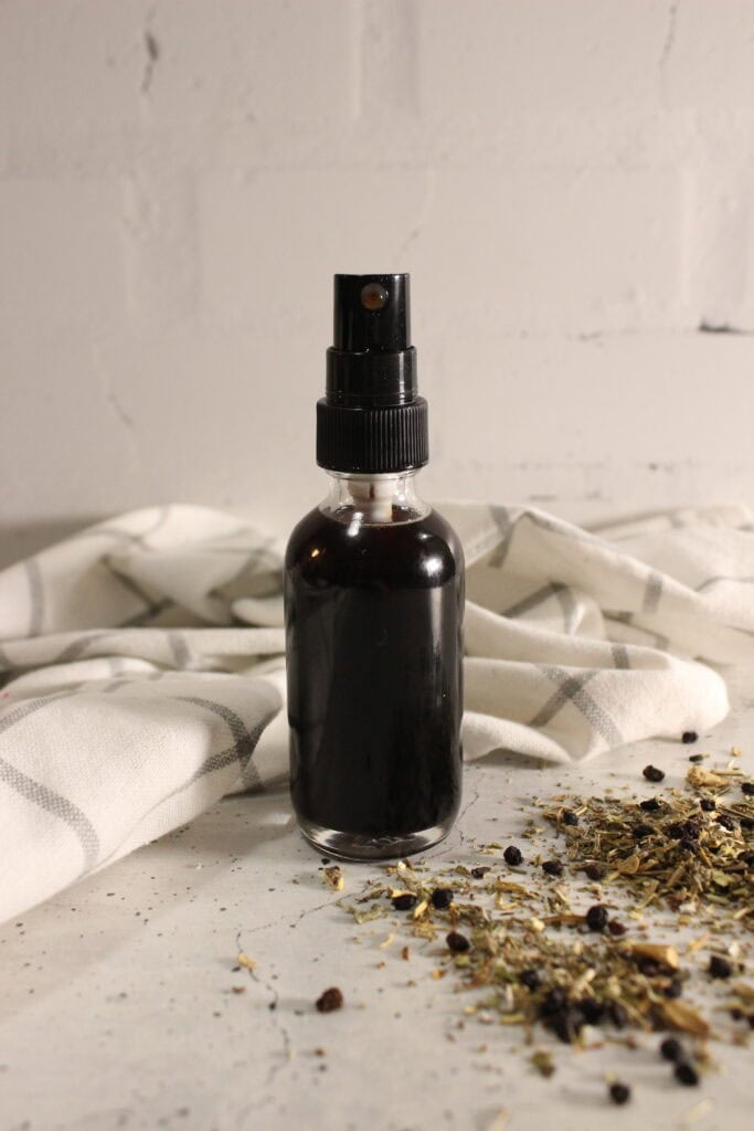 long view of DIY Herbal Throat Spray