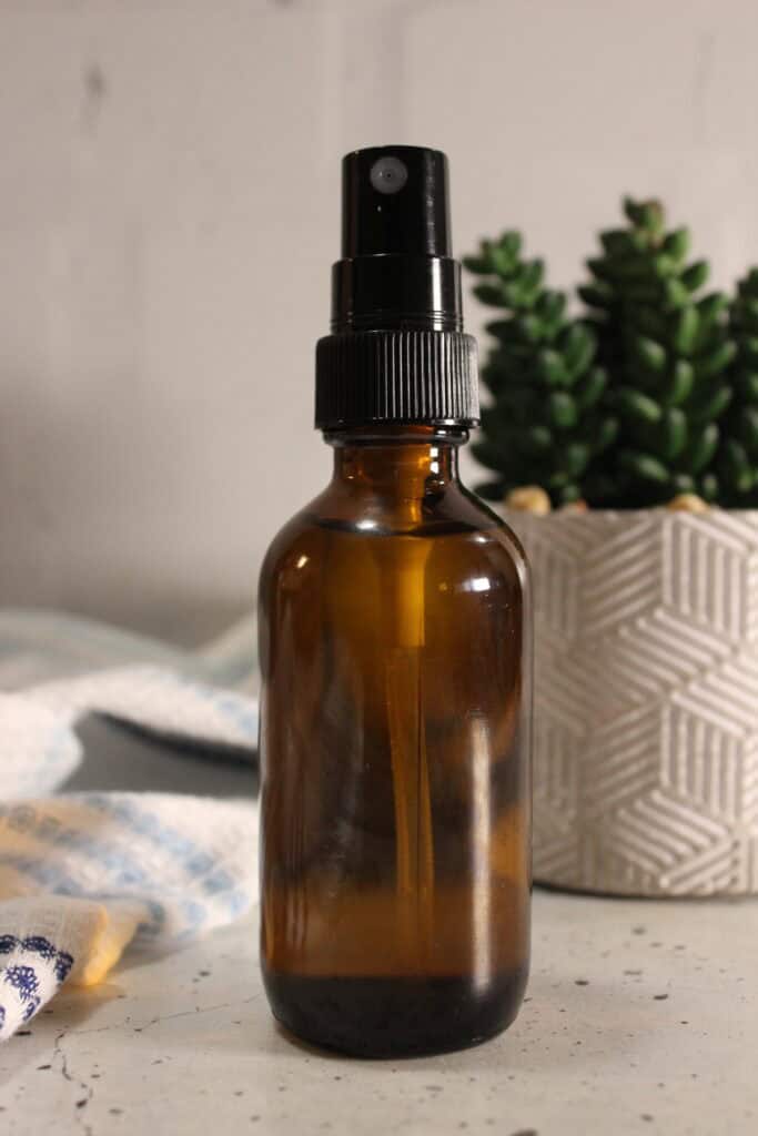 long view of deodorant spray
