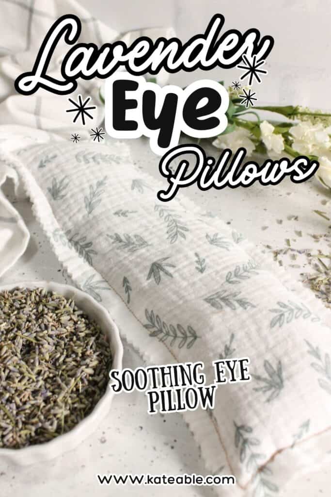 Lavender Eye Pillows pin image