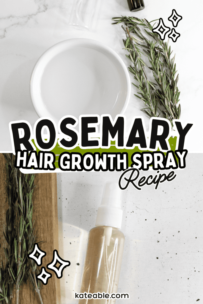 DIY Rosemary Hair Spray pin image