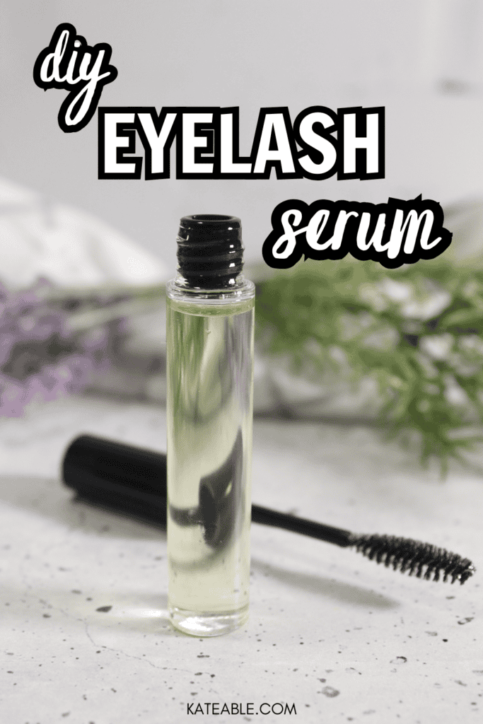 DIY Eyelash Serum pin image