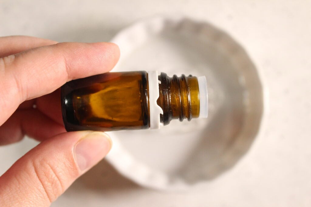 Adding in essential oils 