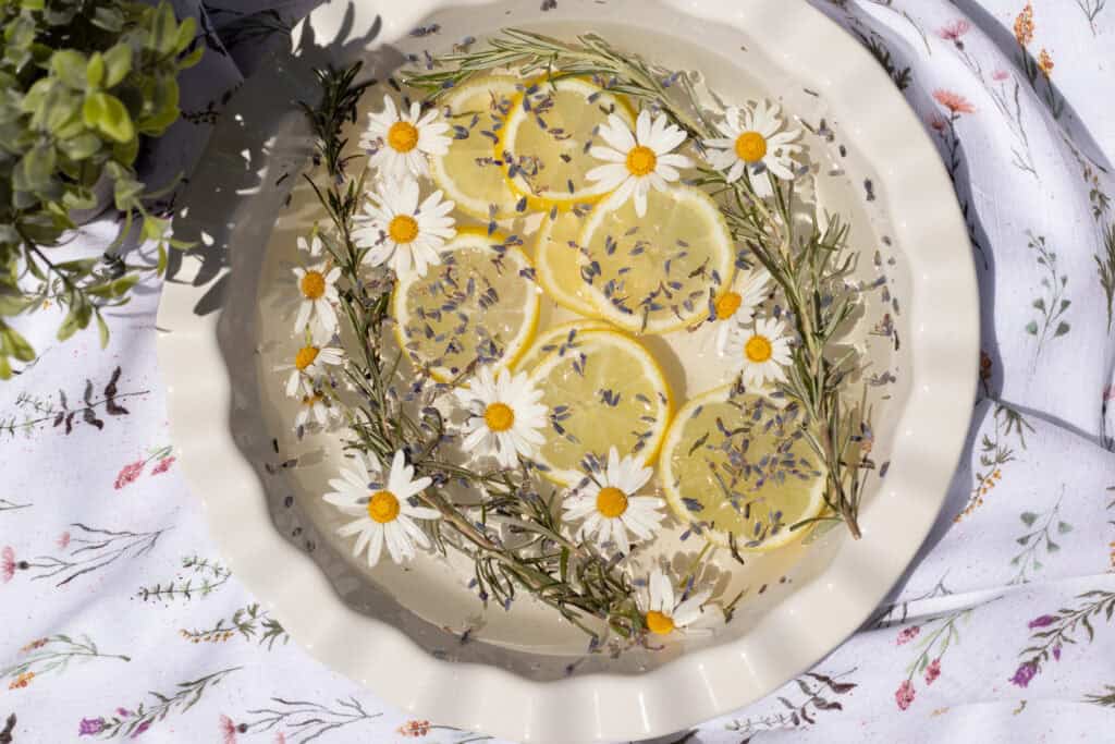 Lavender Simmer Pot ready to use