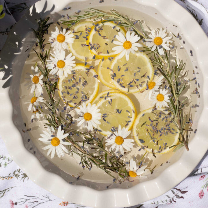 Lavender Simmer Pot ready to use