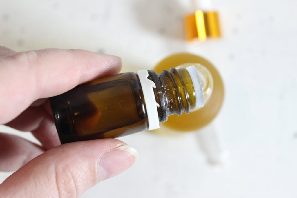 adding essential oils 