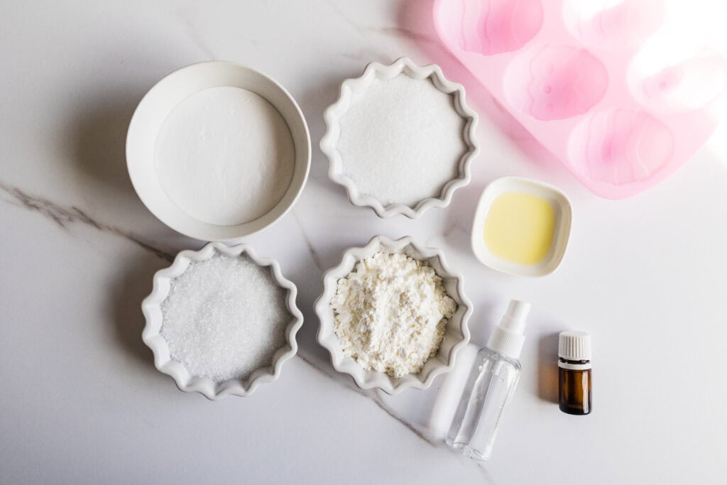Easter egg bath bomb ingredients