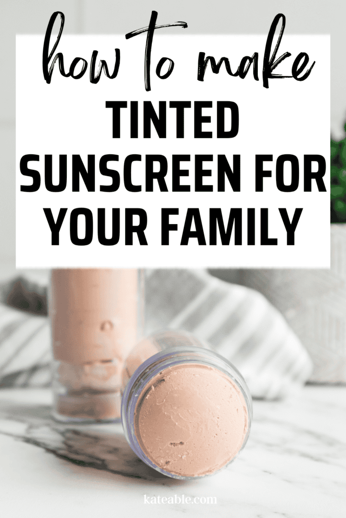 DIY Tinted Sunscreen Stick pin image