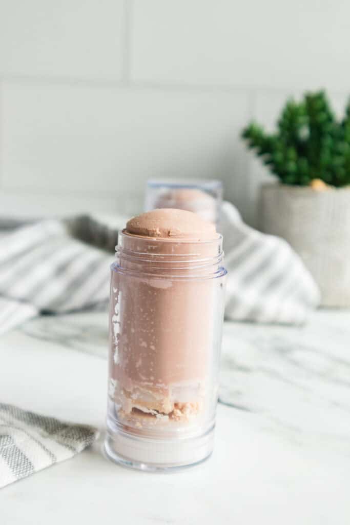2 DIY Tinted Sunscreen containers